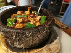 石锅杭椒牛蛙-桂满陇-十里风荷(合生汇店)