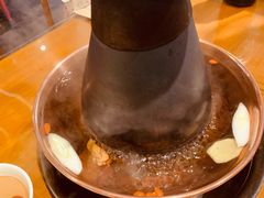 传统白汤锅底-古铜老院铜锅涮肉·清真(双井店)