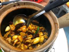 -长城砂煲田鸡粥