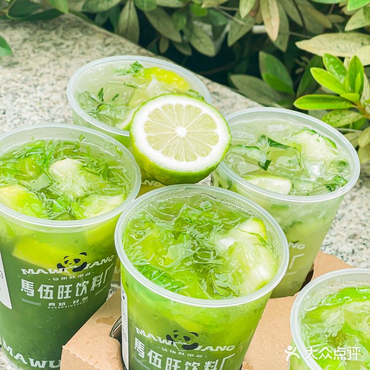 🥒苦瓜和香菜做的柠檬茶，马伍旺真的敢!!