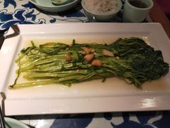 豆酱扒通菜-绿茶餐厅(布吉万象汇店)