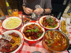 -在老街·淮安大排档·甜麻干煸龙虾·烧烤(河下古镇店)