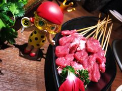 爆嫩竹簽羊內里脊肉-快乐小羊·内蒙牛羊肉火锅(流花中心店)
