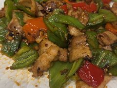 湘味脆椒小炒肉-麒麟中餐厅·经典粤菜·地道菜式老字号(广州长隆酒店)