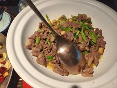 菜籽油炒超级小炒肉-老湘村·湖南土菜(天河维多利店)
