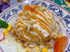 炸温泉蛋土豆泥沙律-仙隐小鹿中華の日料(正弘城店)