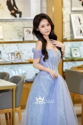 点击看大图 -艾拉·女王婚纱礼服馆