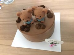 -咖咖熊蛋糕定制·蓝风车动物奶油