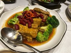 兰花鲍汁豆腐-若蘭慈·无国界素食料理(欢乐海岸店)