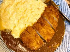 金咖喱熔岩蛋包饭猪排饭-堂本家洋食别馆·炸猪排(中心城店)