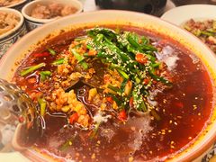 辣子韭菜蒜羊血-玉华宫宾馆·餐厅(铜川驻京办店)