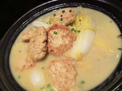白菜肉饼煲-宁海安岚·南溪阁全日餐厅