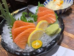 三文鱼刺身-小川洋风料理(街道口店)