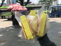 榴莲味-詹爷爷乌节路街头冰淇淋