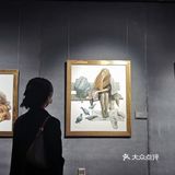 打卡李自健美术馆