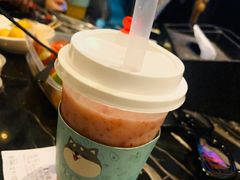 草莓加卡士-野萃山·潮汕厚果汁(十亩地店)