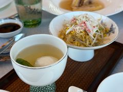 干捞松叶蟹肉配清汤鱼丸-君来湖滨饭店·渔餐厅