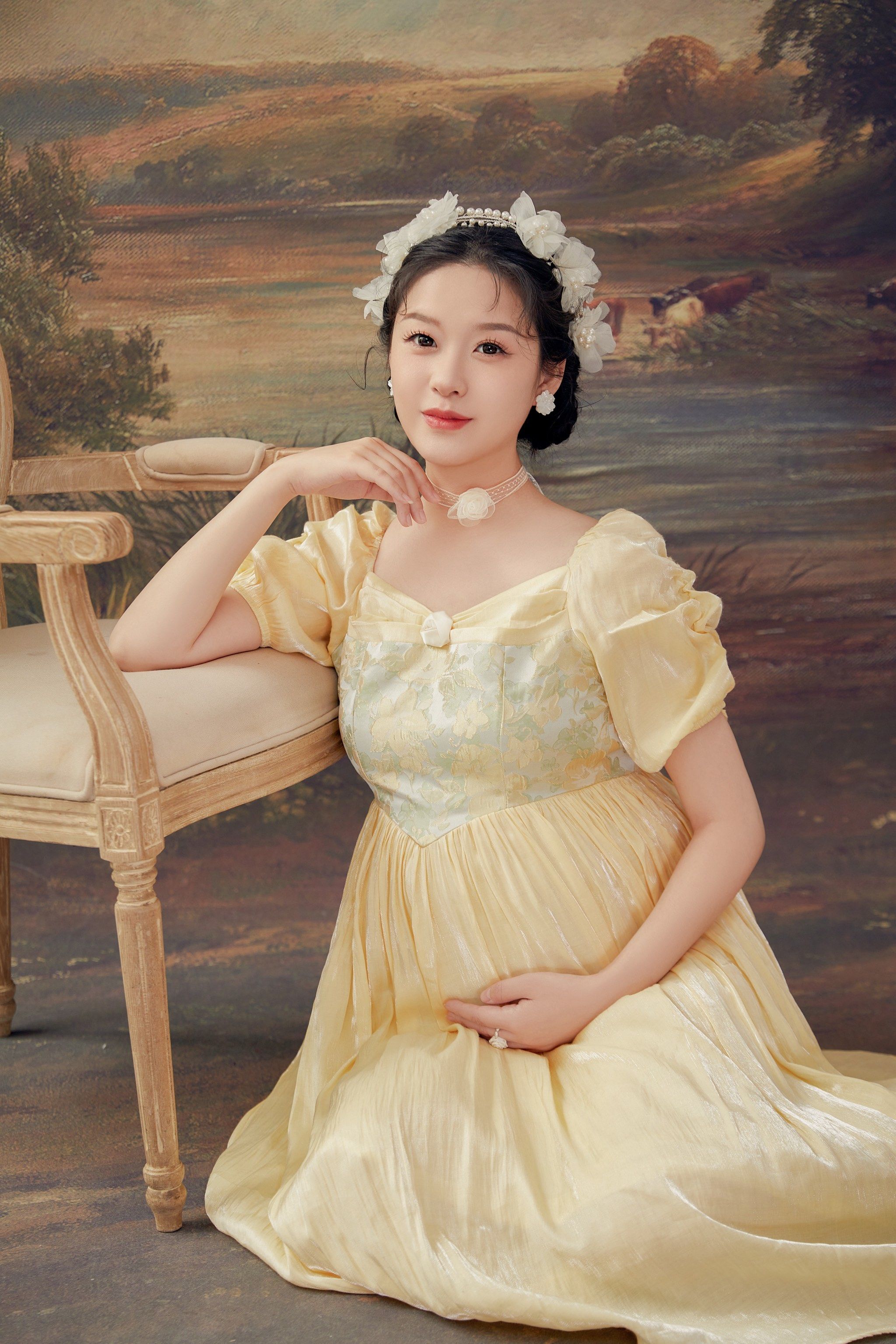 油画风孕妇照
#孕妇照写真 #油画风 #大连孕妇照 
#孕妇照大曝光