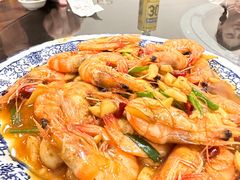 红烧对虾-天台徐家小吃