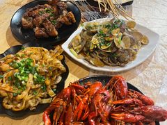 -郑记•不夜城烧烤•龙虾•虾蟹(黄鹤楼店)