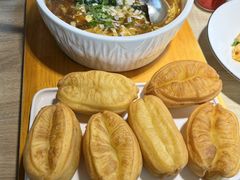 小油条配酸辣汤-味莊·青岛菜(云霄路店)