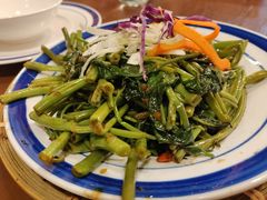 辣炒空心菜-茉莉.Red Crab