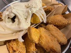 双拼炸鸡-富乐满韩国正宗炸鸡韩国料理(虹泉路店)