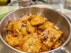 干锅千叶豆腐-黄家饺子东北特色菜馆(湖滨商业街店)
