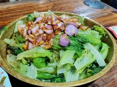 红葱头淋生菜-桃姐农庄老字号(从化温泉店)