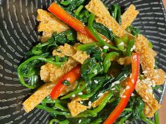 菠菜拌面筋-贯贯吉·清真餐厅(浙江中路店)