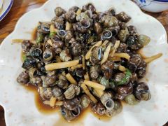 紫苏酸笋炒石螺-南记食粥坊·宵夜大排档(莲花总店)