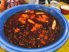 重庆原始红油现炒锅底-王歘歘·chuǎ火锅(五道营店)