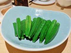 白灼秋葵-陶然轩(沙面店)