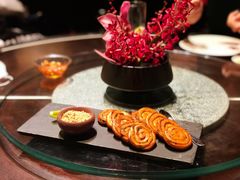 鹅肝酱葱油饼-杭州西子湖四季酒店·金沙厅