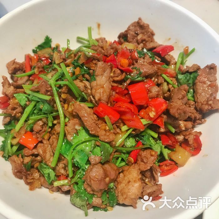 味上61肉炒肉小炒黃牛肉圖片-北京湘菜/家常菜-大眾點評網