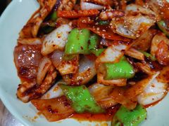 辣炒鱿鱼-贤花饭店(城阳店)