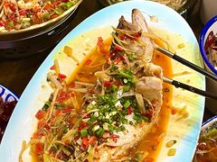 -盐与味葱葱鲫鱼•自贡菜江湖菜(春熙店)