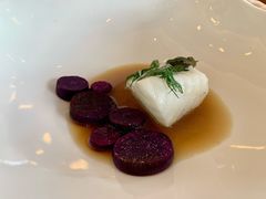 蒸银鳕鱼-Jean Georges