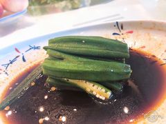 浇汁秋葵-威哥美食(迈科国际店)