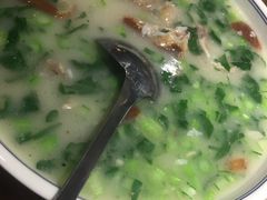 鸭架青菜泡饭-华馨园北京烤鸭