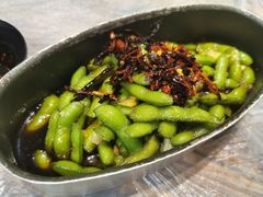 脆爽凉拌毛豆-靓靓蒸虾(中山公园店)