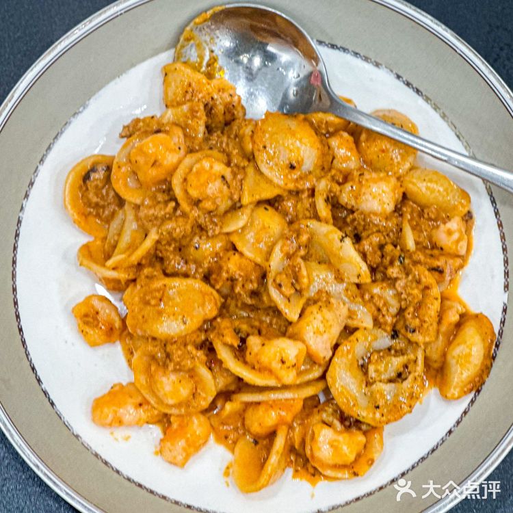 超好吃的番茄虾滑意面！朋友让我开餐厅…