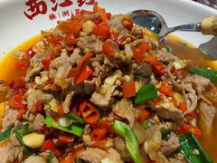 带汁小炒土猪肉-西江红·株洲本地菜(滨江南路店)