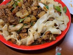手工皮带面-牧疆情新疆餐饮