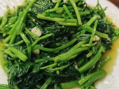 炒红薯叶-西江美食舫·江西菜(健德桥店)