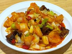 鱼香虾仁-方城小吃店