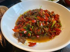 辣椒鲜黄牛肉-聚鑫阁江浙菜·非遗传承技艺(青村帝华园店)