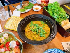 摩洛哥柠檬香菜鸡配小黄米饭-Ginger(兴国路店)