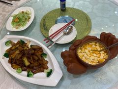 葱烧牛筋-金八仙酒店