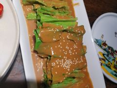 麻汁油麦菜-前海沿·青岛菜(大拇指广场石老人店)